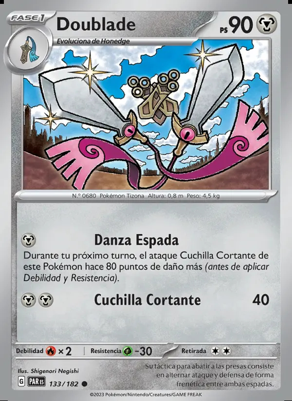 Image of the card Doublade