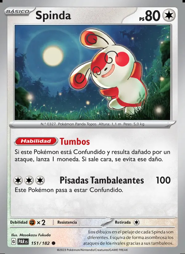 Image of the card Spinda