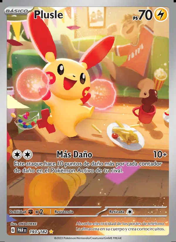 Image of the card Plusle