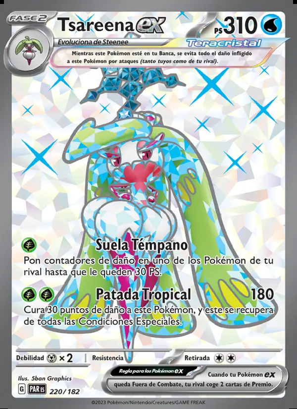 Image of the card Tsareena ex