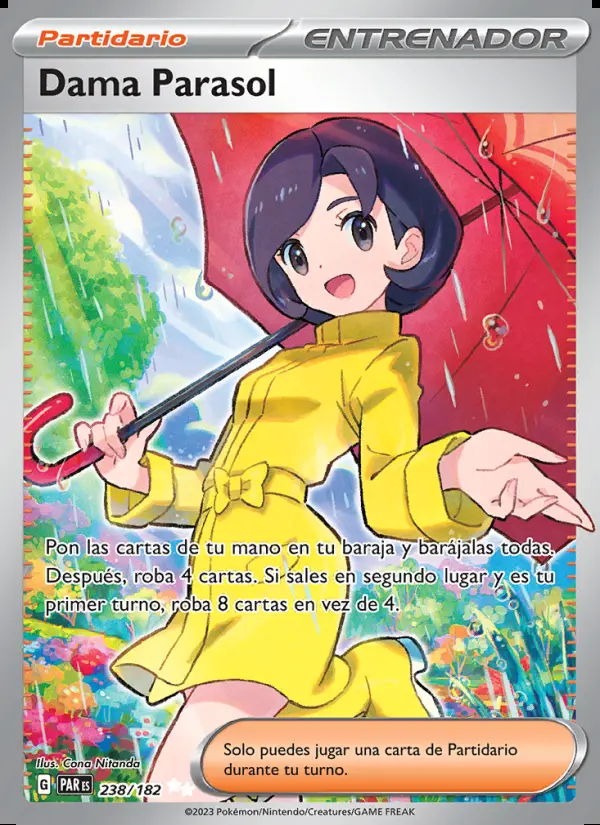 Image of the card Dama Parasol