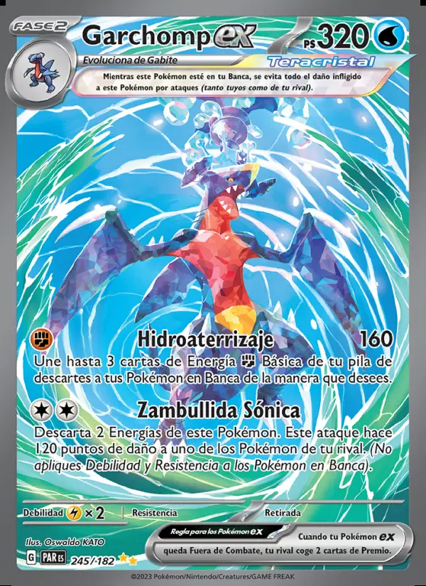 Image of the card Garchomp ex