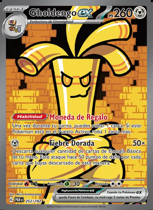 Image of the card Gholdengo ex