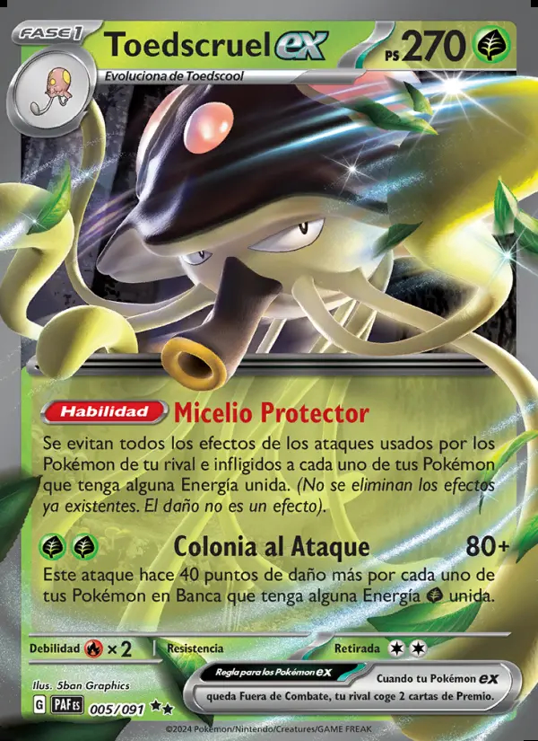 Image of the card Toedscruel ex