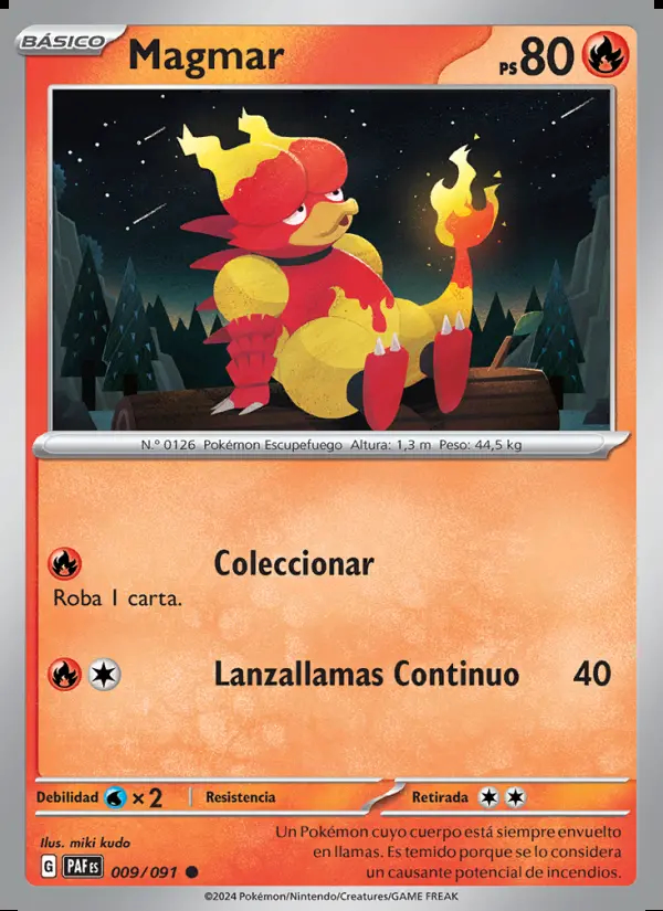 Image of the card Magmar