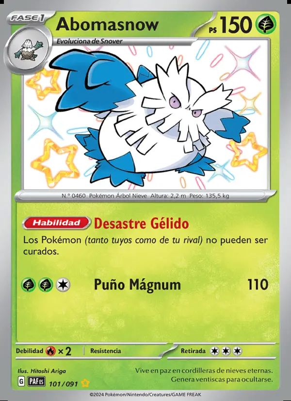 Image of the card Abomasnow