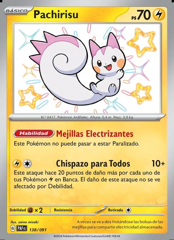 Image of the card Pachirisu