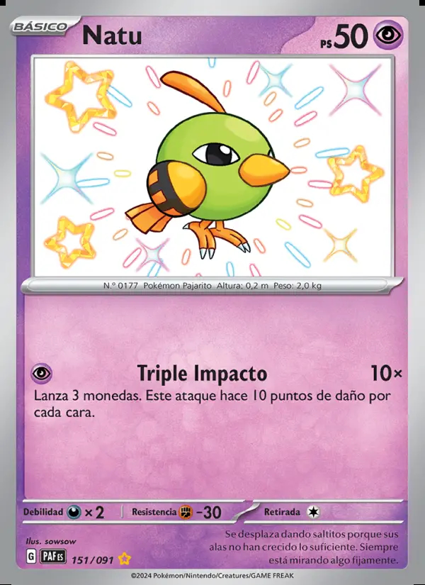 Image of the card Natu