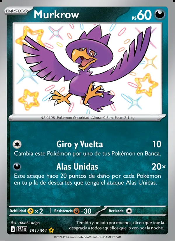 Image of the card Murkrow