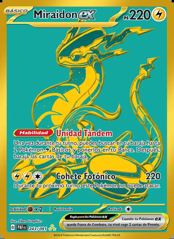 Image of the card Miraidon ex