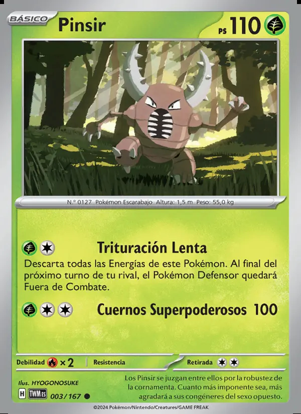 Image of the card Pinsir