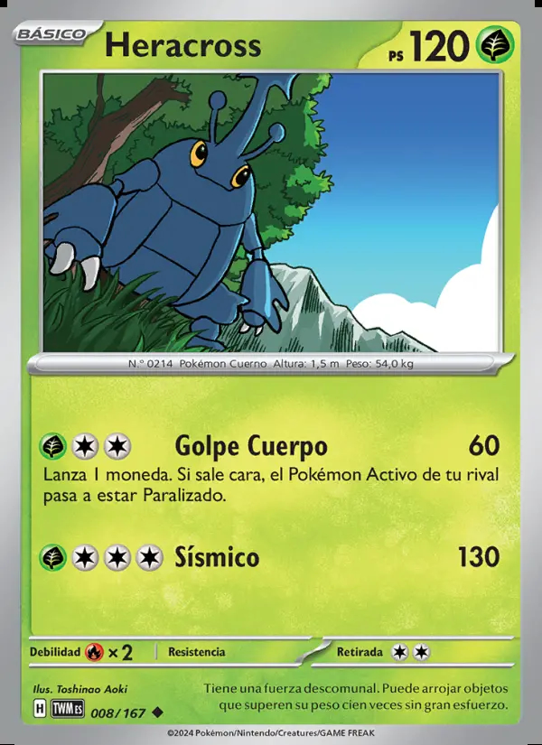 Image of the card Heracross