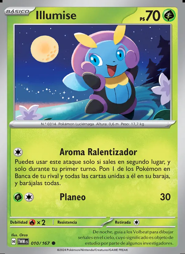 Image of the card Illumise