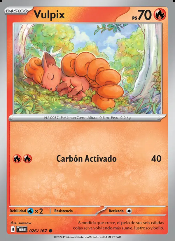 Image of the card Vulpix