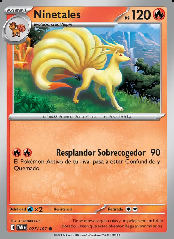 Image of the card Ninetales