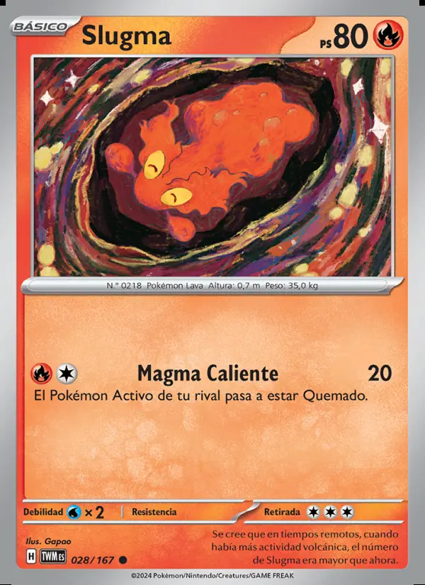 Image of the card Slugma