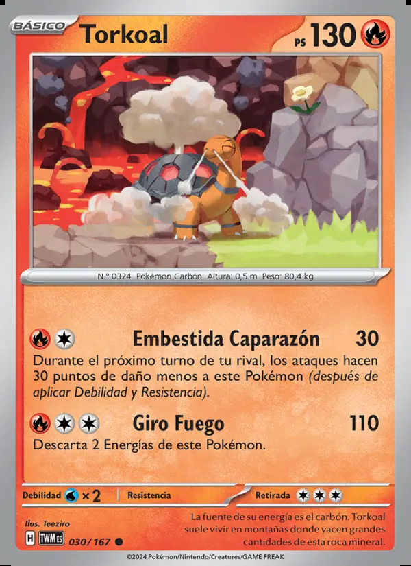 Image of the card Torkoal