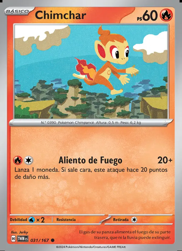 Image of the card Chimchar