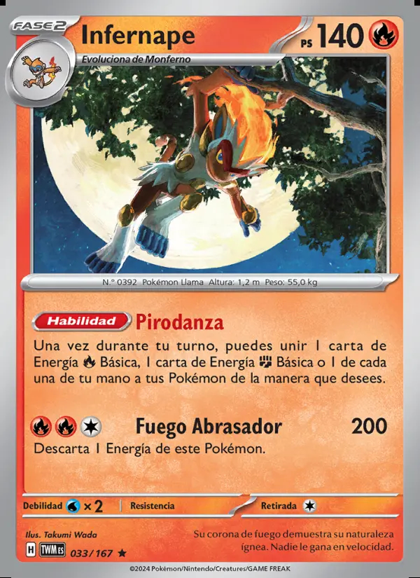 Image of the card Infernape