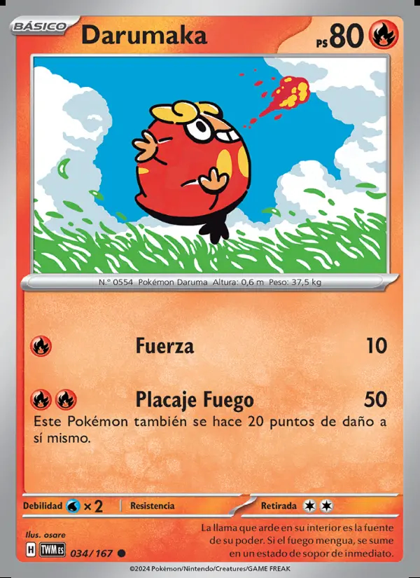 Image of the card Darumaka