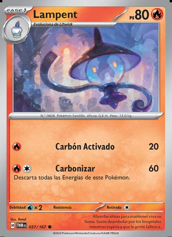 Image of the card Lampent