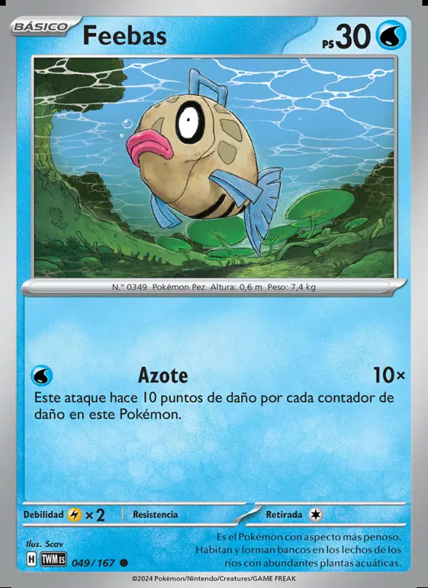 Image of the card Feebas