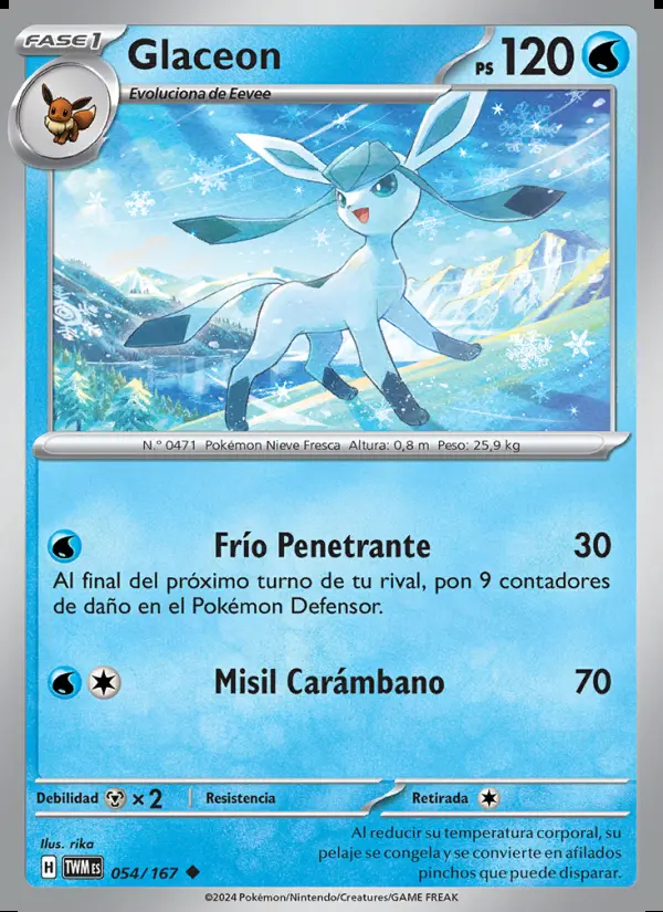 Image of the card Glaceon