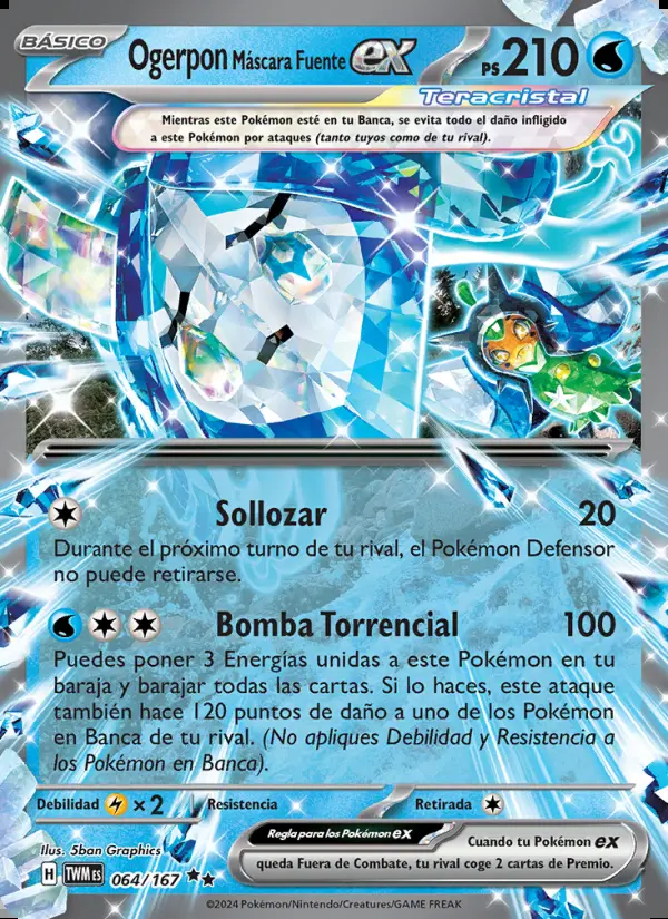 Image of the card Ogerpon Máscara Fuente ex