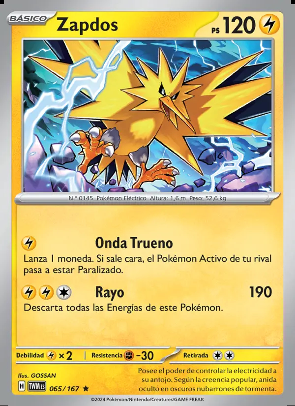 Image of the card Zapdos