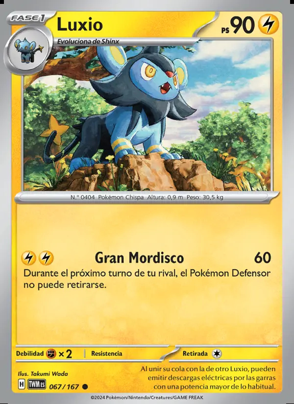 Image of the card Luxio