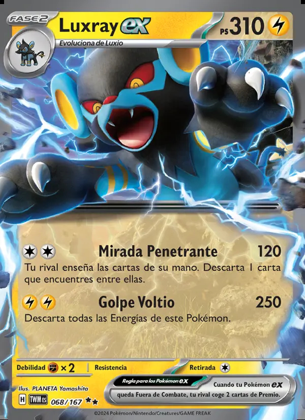 Image of the card Luxray ex