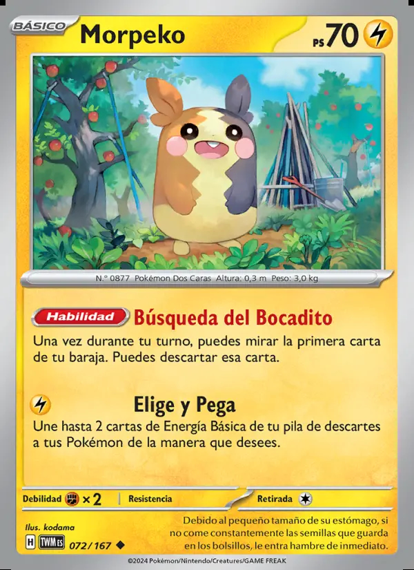 Image of the card Morpeko