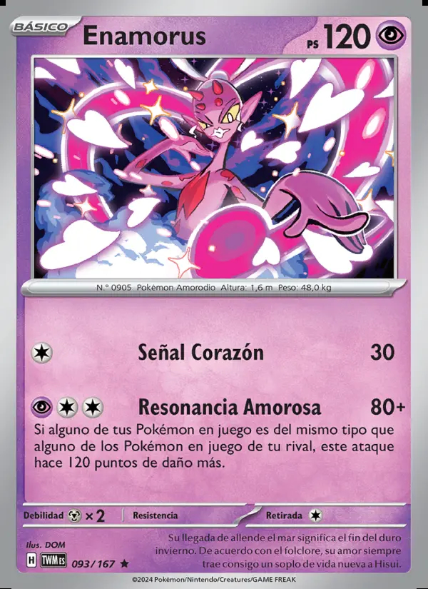 Image of the card Enamorus