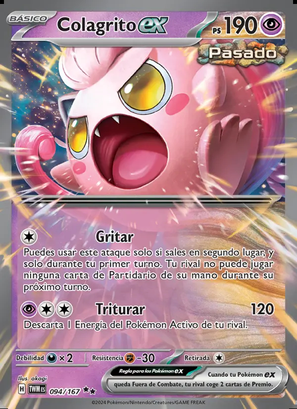 Image of the card Colagrito ex