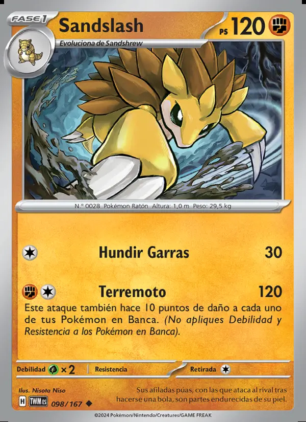 Image of the card Sandslash