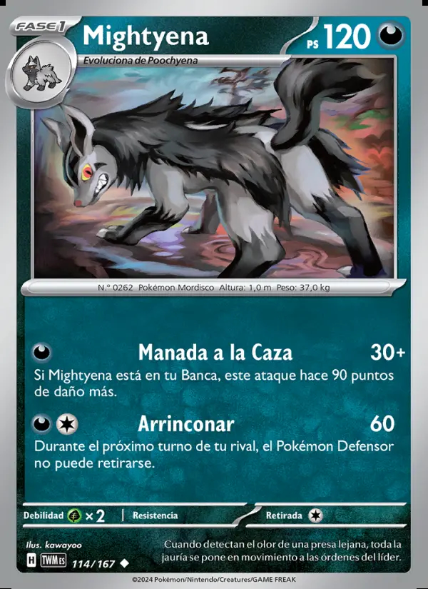 Image of the card Mightyena