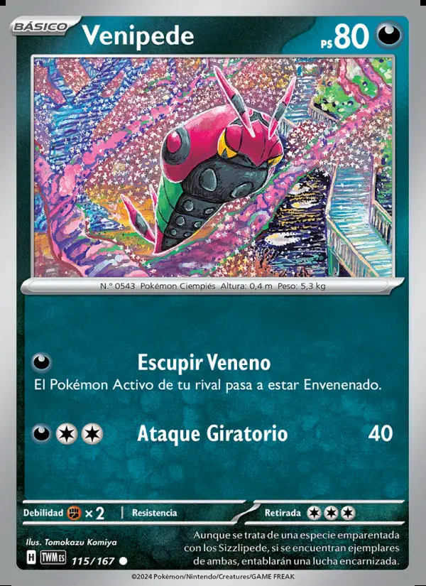 Image of the card Venipede