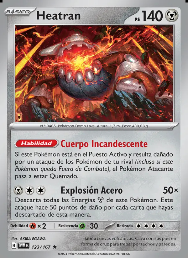 Image of the card Heatran