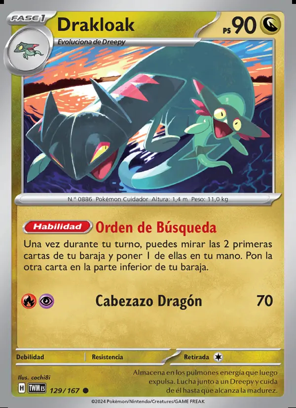 Image of the card Drakloak