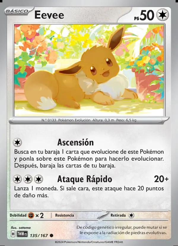 Image of the card Eevee