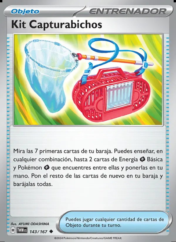 Image of the card Kit Capturabichos