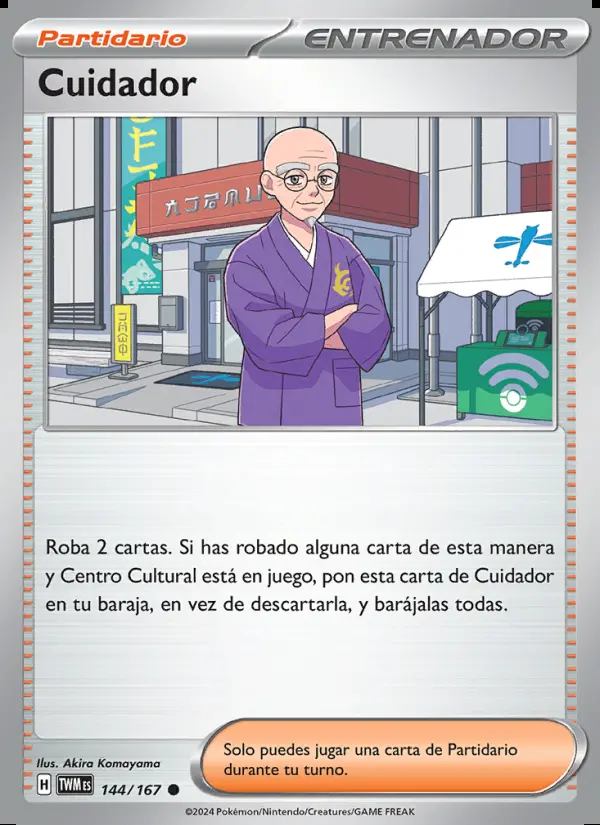 Image of the card Cuidador