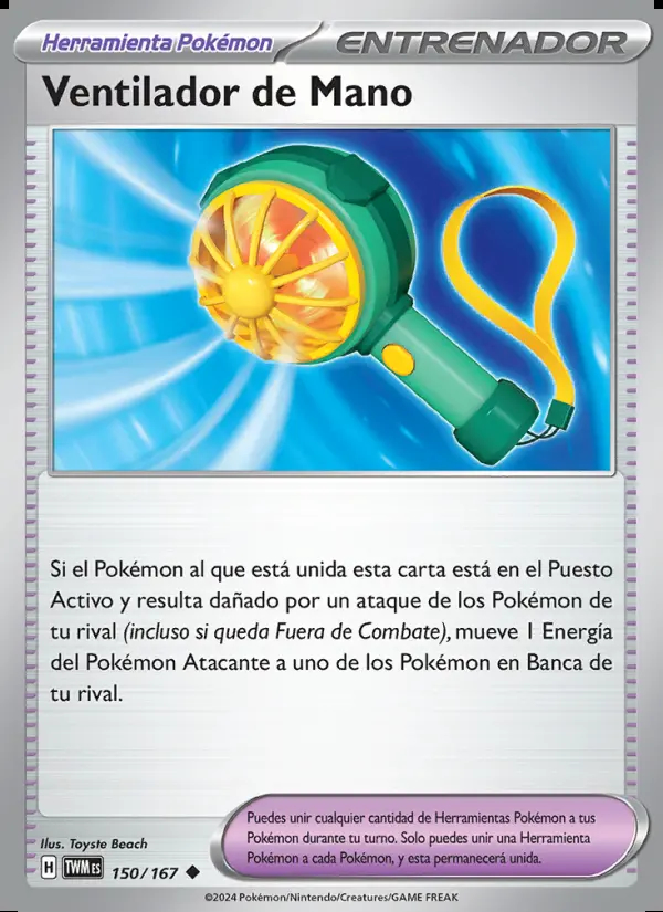 Image of the card Ventilador de Mano