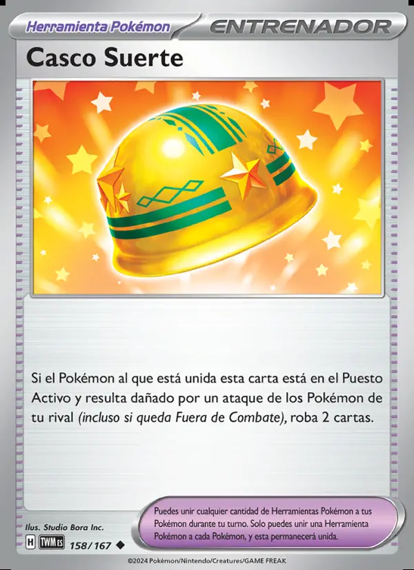 Image of the card Casco Suerte