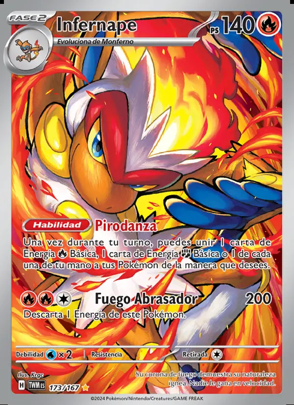 Image of the card Infernape