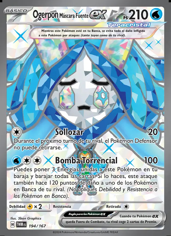 Image of the card Ogerpon Máscara Fuente ex