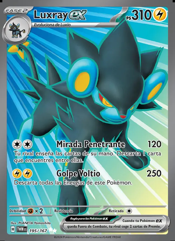 Image of the card Luxray ex