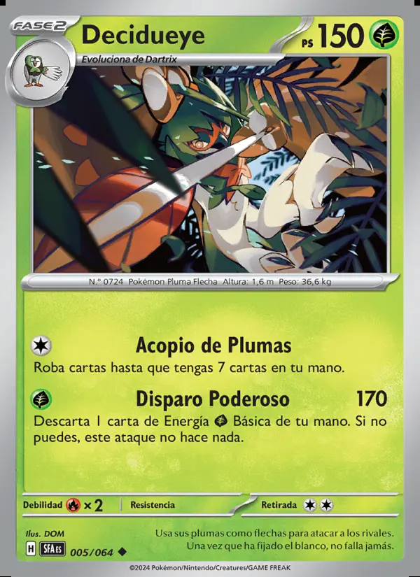 Image of the card Decidueye