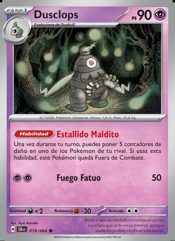 Image of the card Dusclops