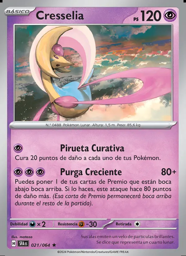 Image of the card Cresselia